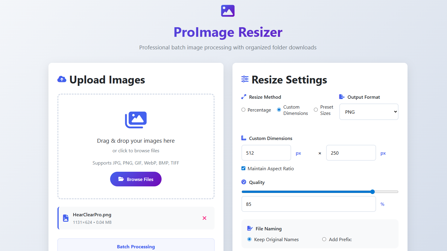 ProImage Resizer