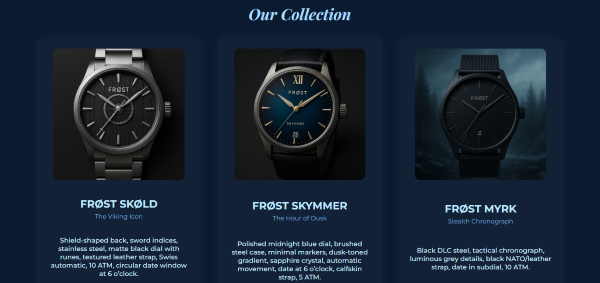FRØST Watches
